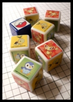 Dice : Dice - Game Dice - Pokemon Diamond and Pearl New Orleans Trip Big Lots 2009